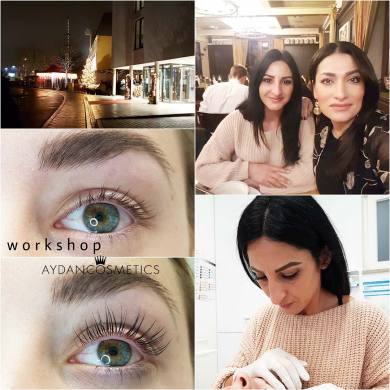 Weiterbildung / Perfektion  bei Aydan Cosmetics 2019