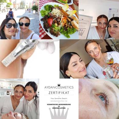 Weiterbildung / Perfektion  bei Aydan Cosmetics 2019