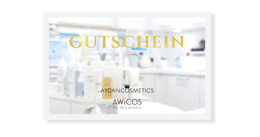 AWiCOS und Aydan Cosmetics Geschenkgutschein